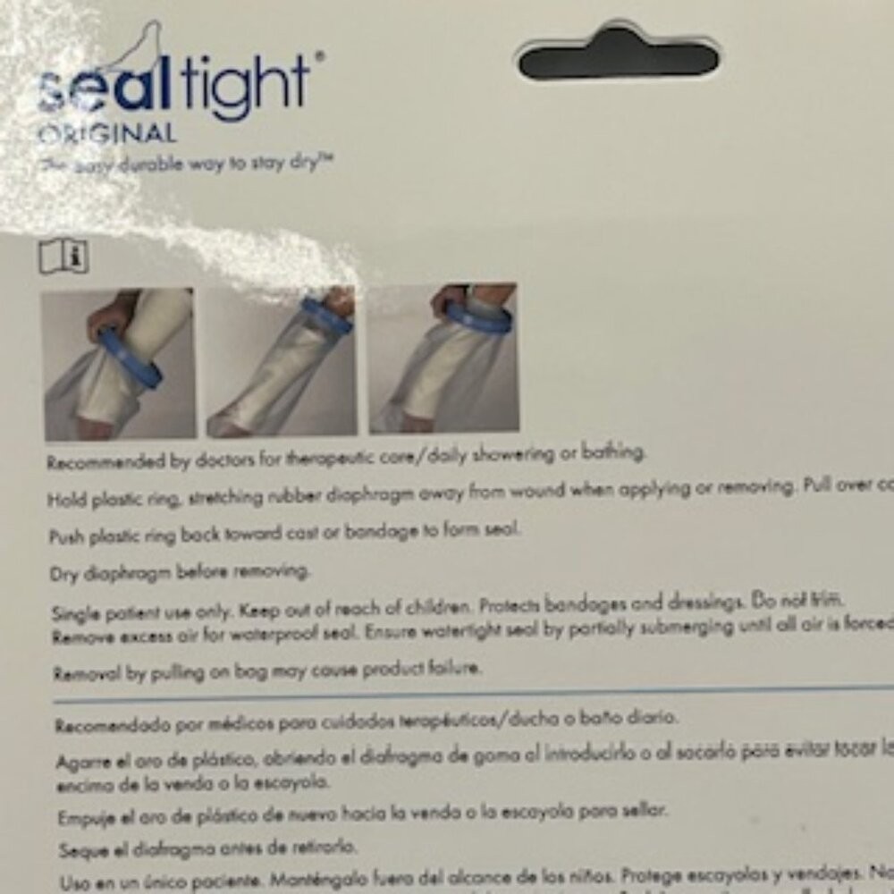 New Seal-tight Original Arm Cast And Bandage Protector For Adult Arm