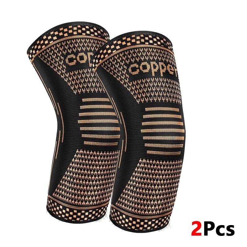 Copper Elbow Compression Sleeve Elbow Brace For Tennis Arthritis Bursitis US