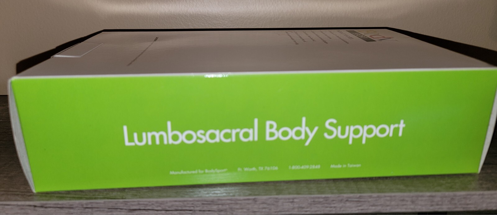 LUMBOSACRAL BODY SUPPORT EXTRA LARGE – NEW IN BOX – STILL IN PLASTIC
