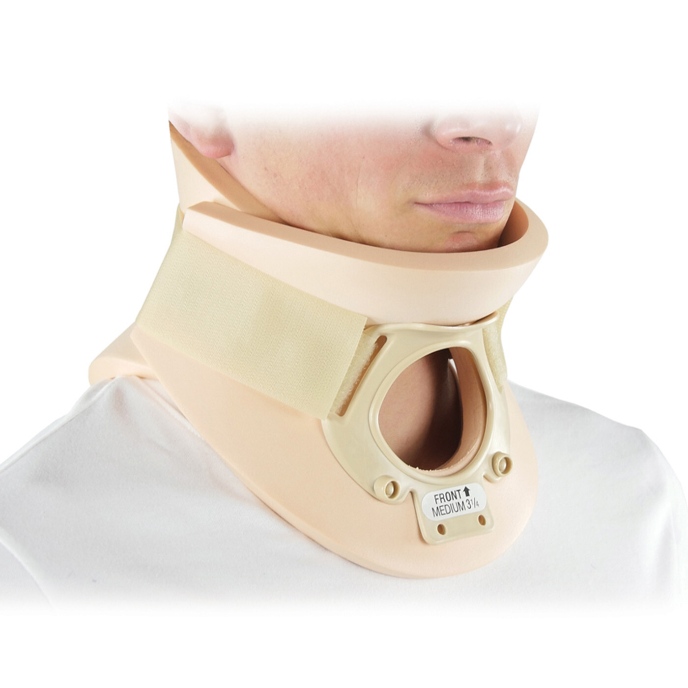 Donjoy California Tracheal Hole Cervical Collar Height 10.8cm