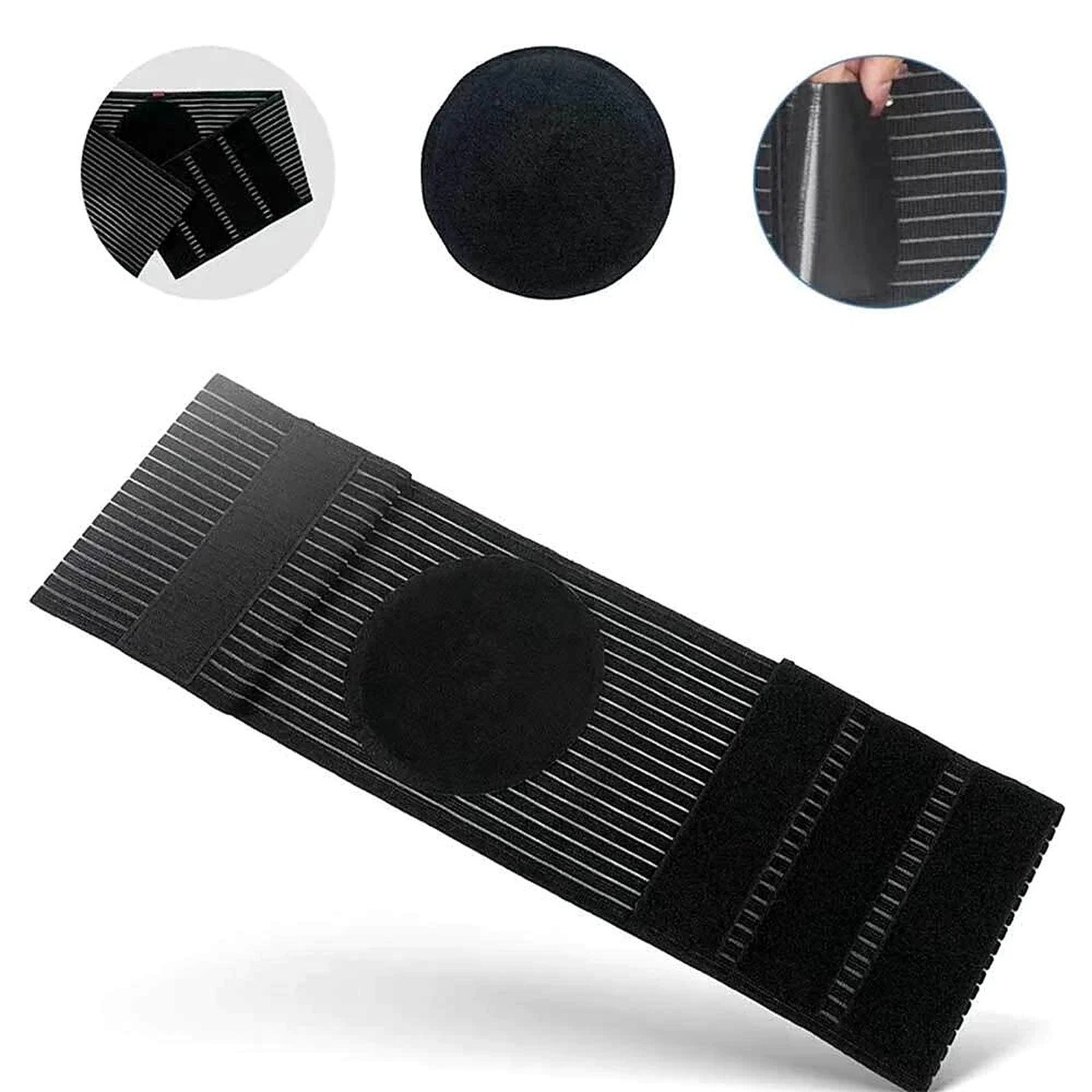 Umbilical Hernia Belt Abdominal Support Binder Compression Pad Adjustable Unisex