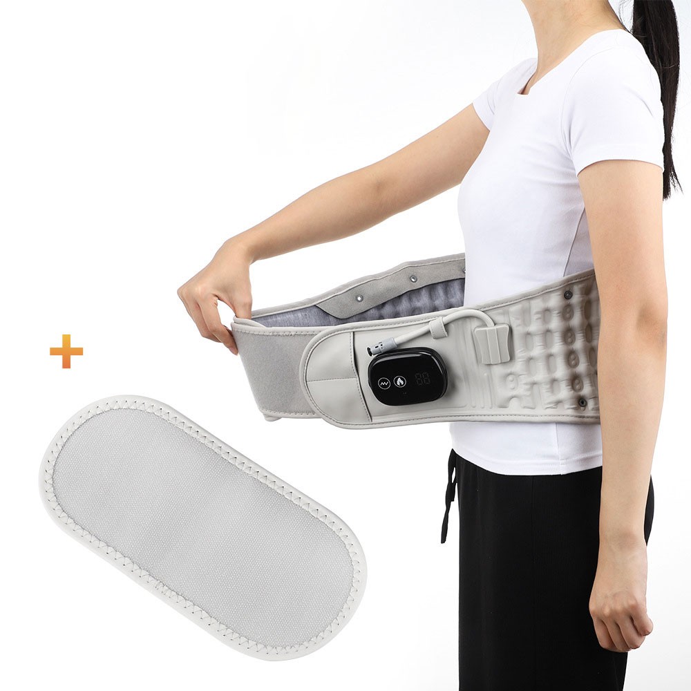 Lumbar Support Decompression Pain Spinal Air Traction Back Belt Heat Inflatable