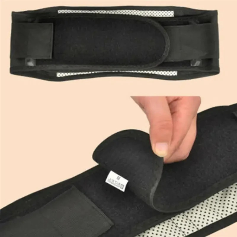 Adjustable Lumbar Support Lower Waist Back Belt Brace Pain Relief For Men Women