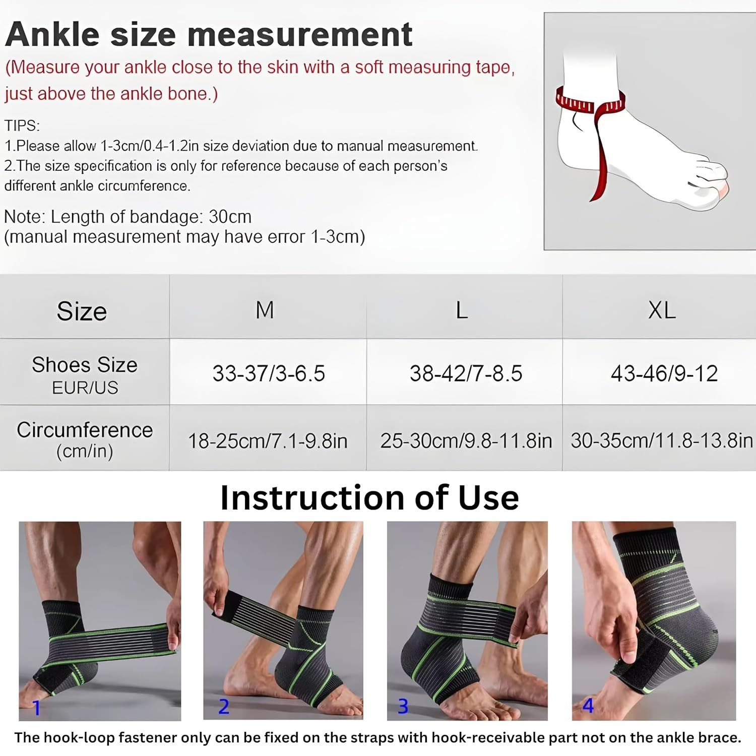 *NEW* MGS ADJUSTABLE COMPRESSION FOOT SLEEVE ~ COMPRESSION ~ RECOVERY ~ MEDIUM