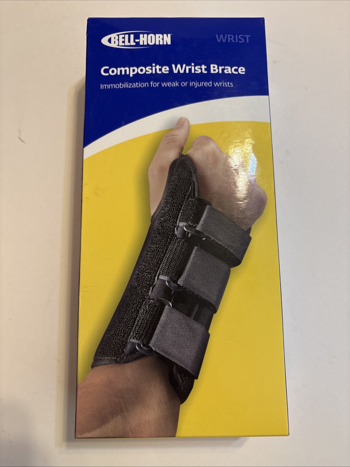 Bell-Horn Composite RIGHT Wrist Brace/Immobilizer MEDIUM NIB