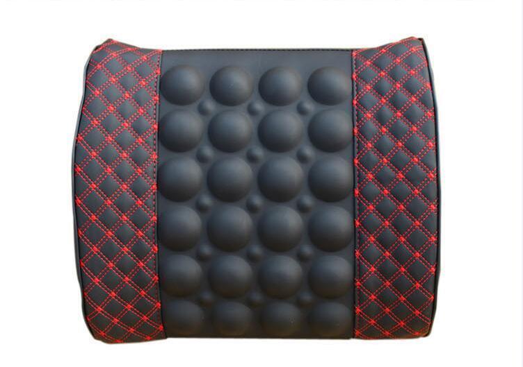 Car Massage Cushion Lumbar Back Electric Waist Seat Support Pillow Massager Neck