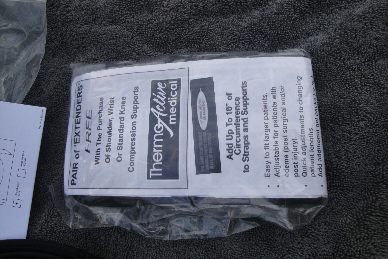 ThermoActive PLUS Cold And Hot Mobile Compression Therapy BACK SYSTEM NEW N BAG
