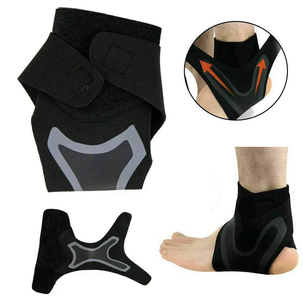 All Size Ankle Brace Support Compression Sleeve Plantar Fasciitis Pain Relief