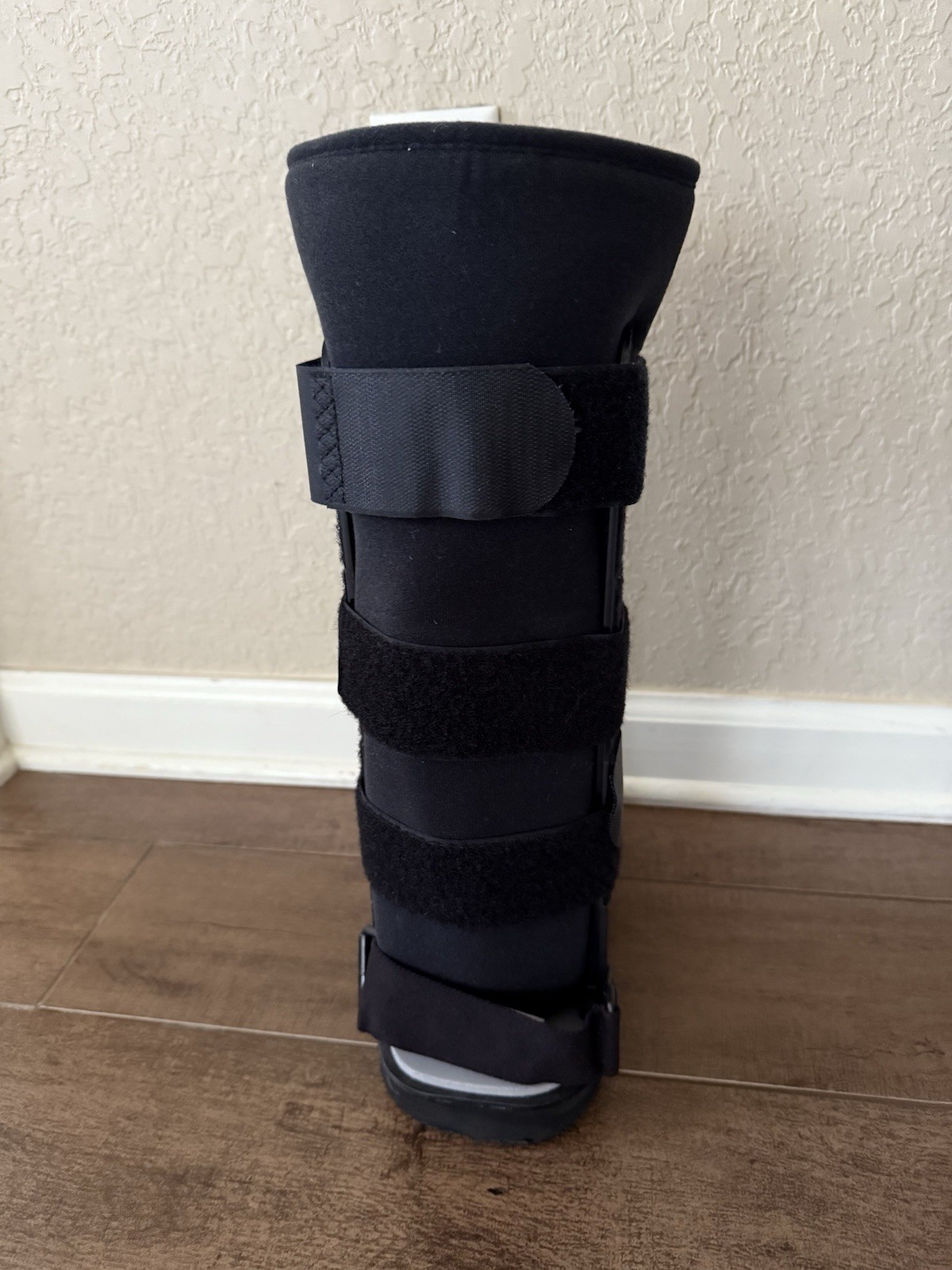 DeRoyal Pacesetter Orthopedic Tall Walker Boot Black Size Small