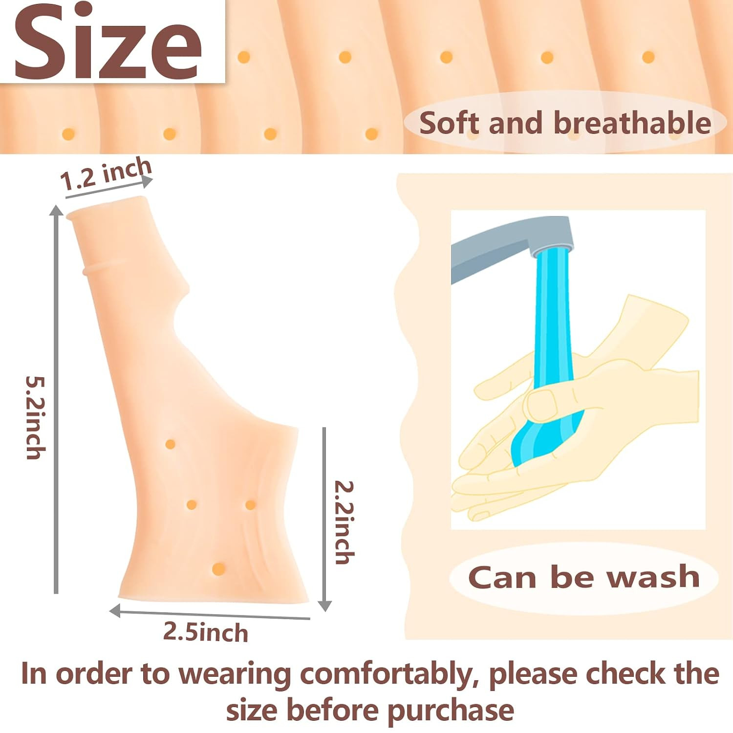 Gel Wrist Thumb Support Braces,Unisex Wrist Hand Thumb Gloves,Soft Waterproof…