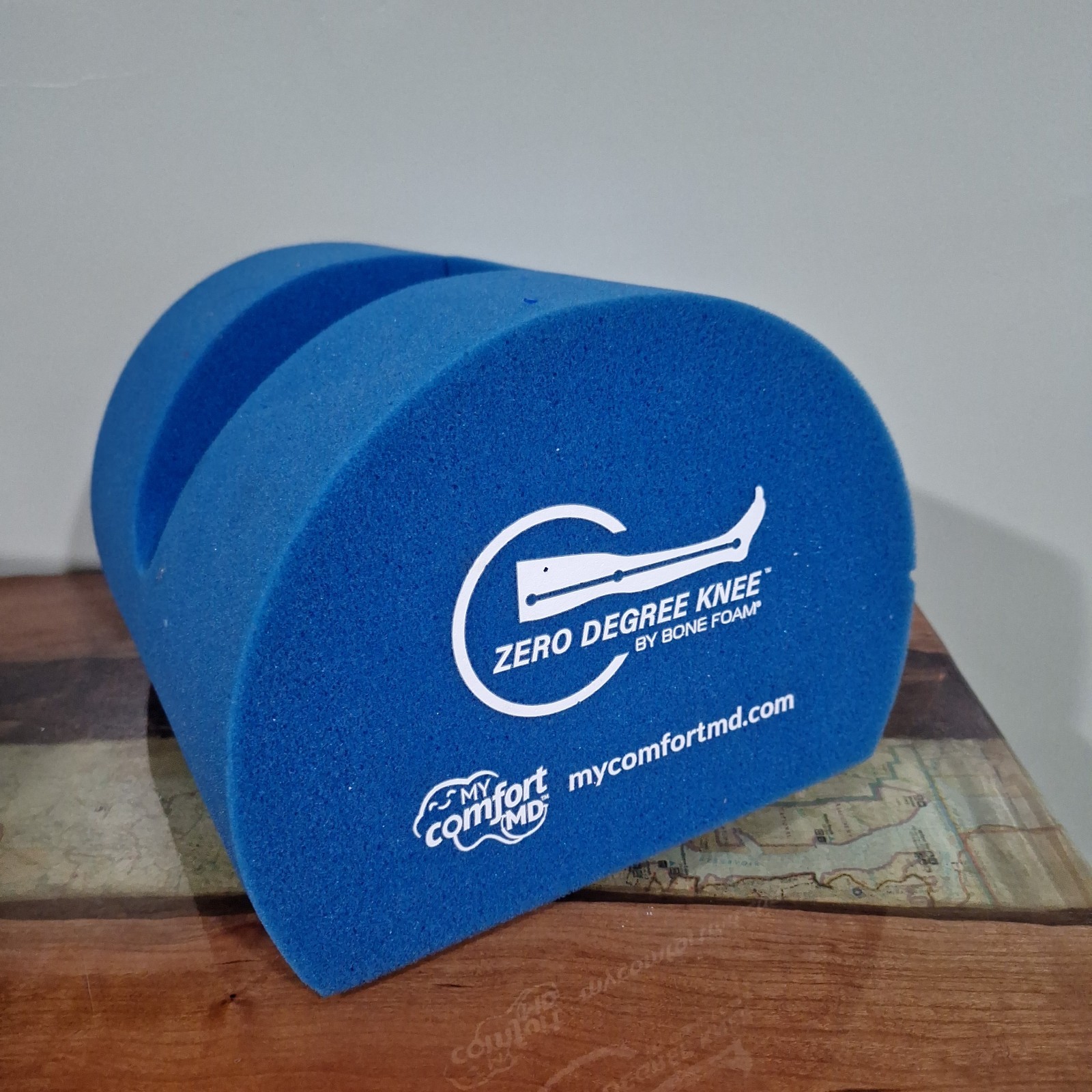 My Comfort MD BONE FOAM Zero Degree Knee Foam Pillow Knee Rehab Foam Wedge