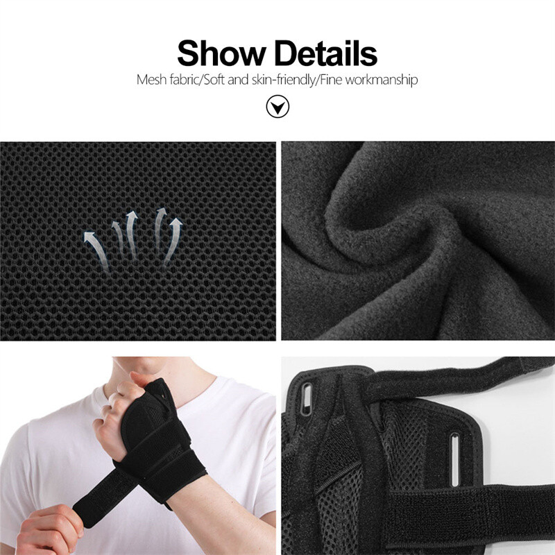 Finger Holder Brace Medical Sports Wrist Thumbs Arthritis Splint Support Protect