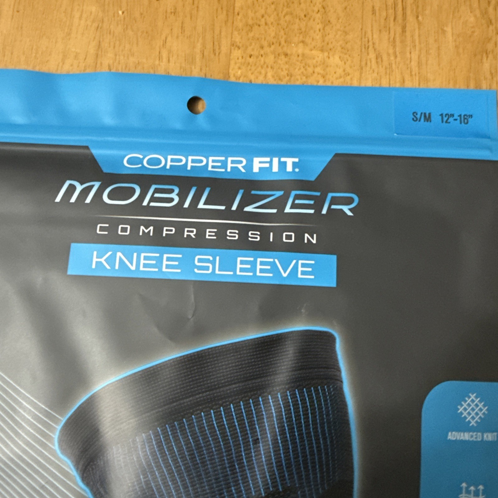 Copper Fit Knee Sleeve Compression S/m