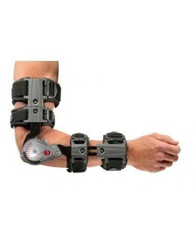 Hinged Lockable Elbow Brace -DonJoy X-Act ROM ~Suits Ligament Injury, Post-Op