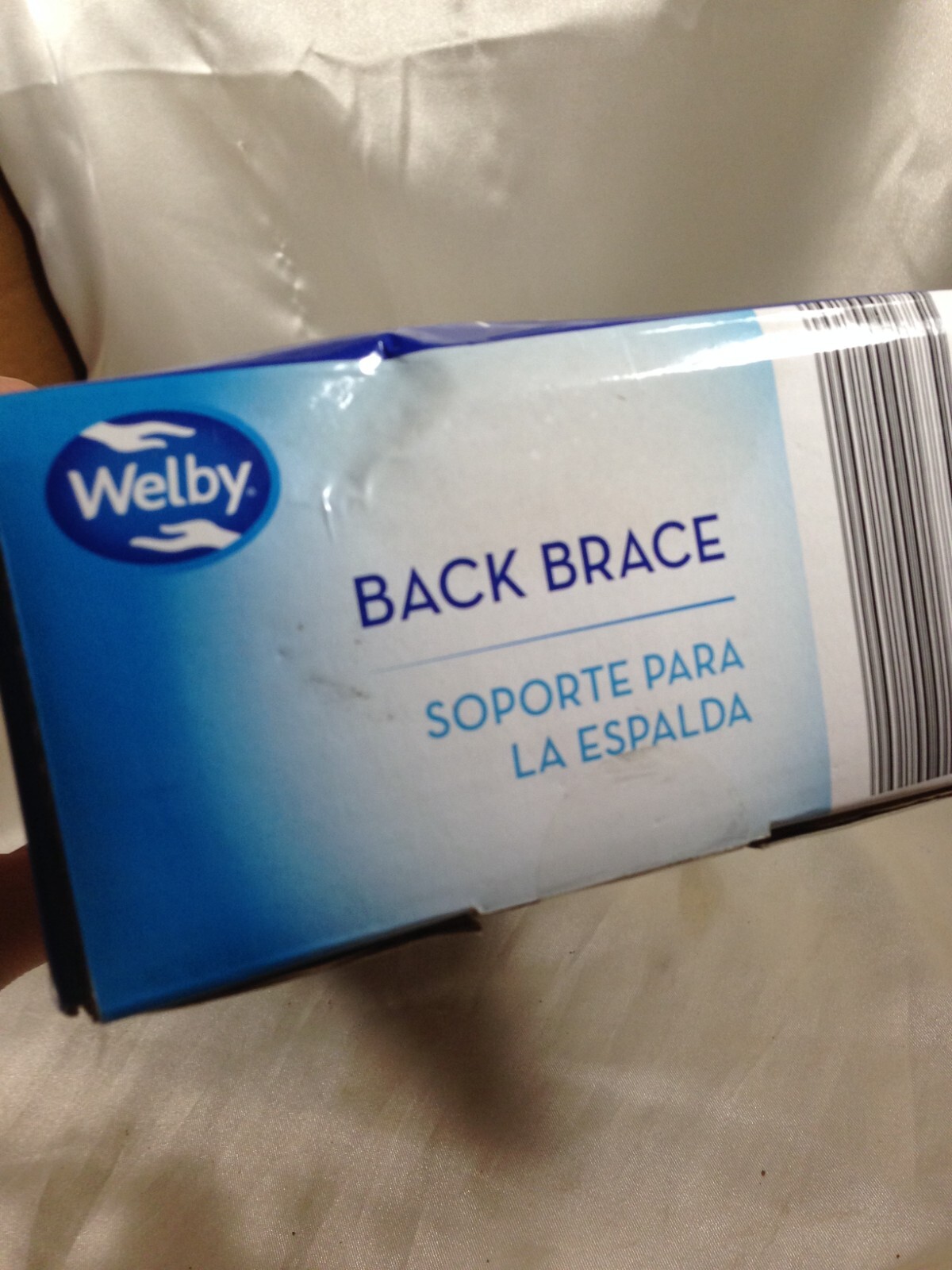 Welby Back Brace Adjustible Black