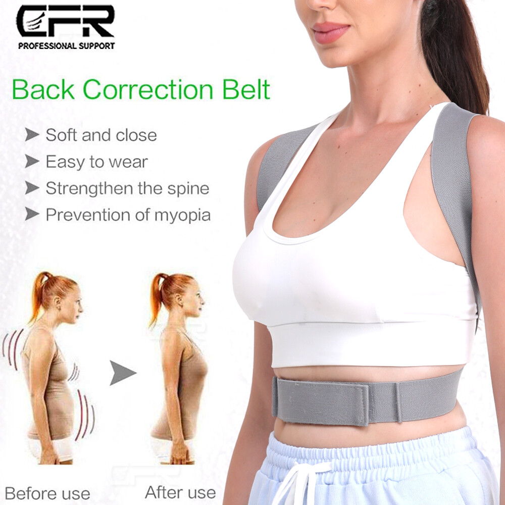 Adjustable Posture Corrector Back Support Shoulder Brace Belt Men Women Clavicle