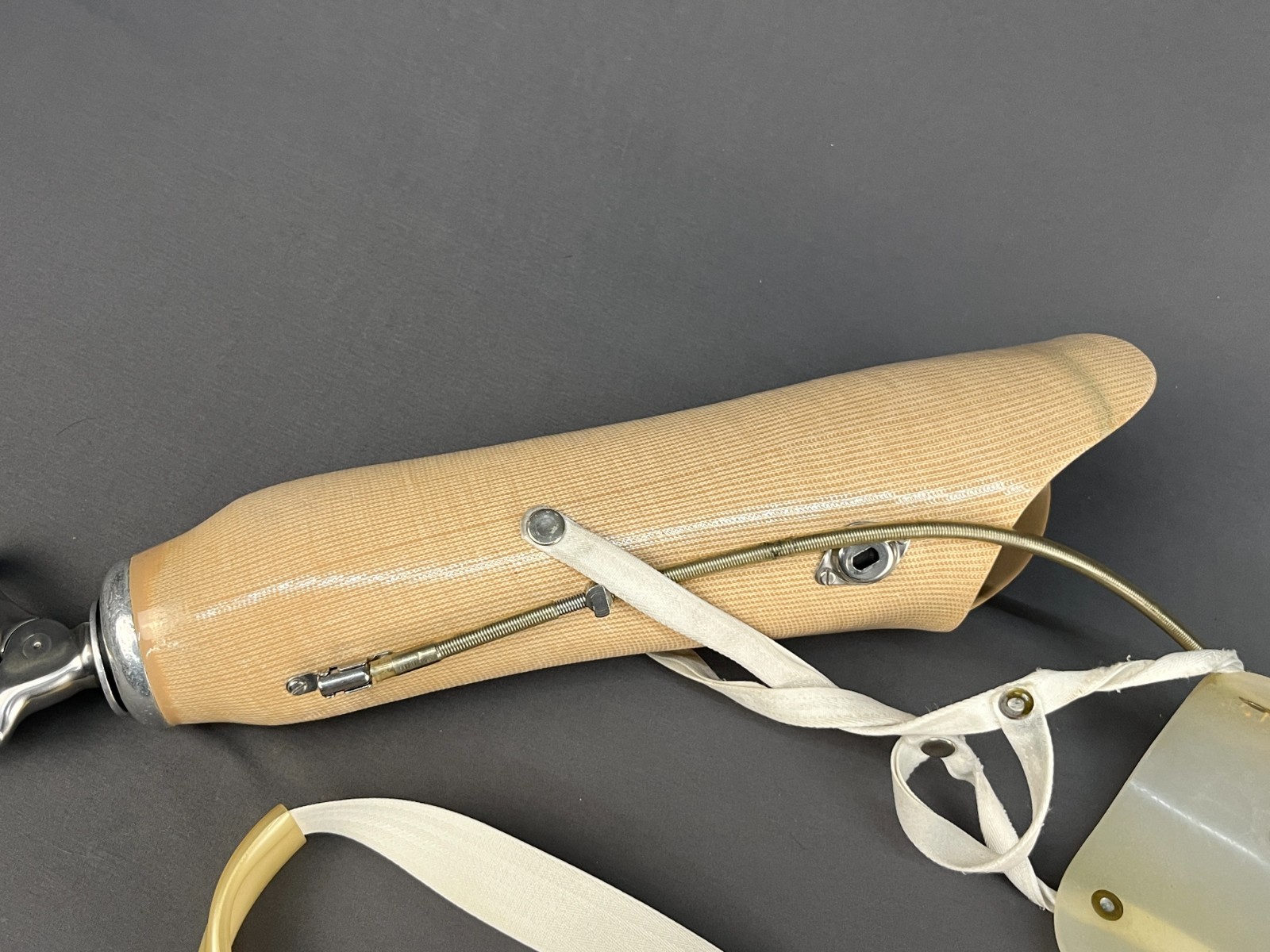 Vintage Prosthetic Adult Arm Body Powered Dorrance 5X Hook Medical Display Prop