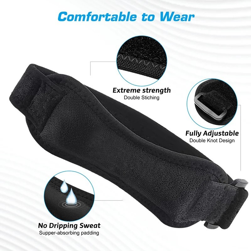 Knee Brace Support Patella Stabilizer Strap Arthritis Pain Relief Running USA