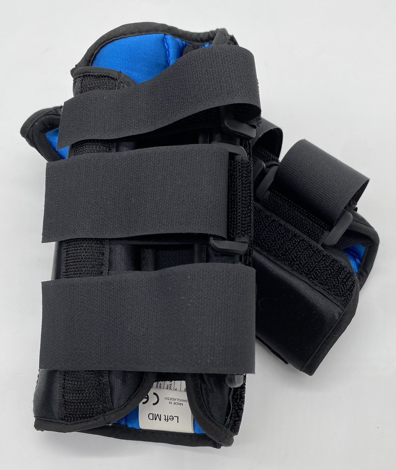 Padded Wrist/Hand Splint Pair (Left & Right), Hook & Loop Adjustments (Unused)