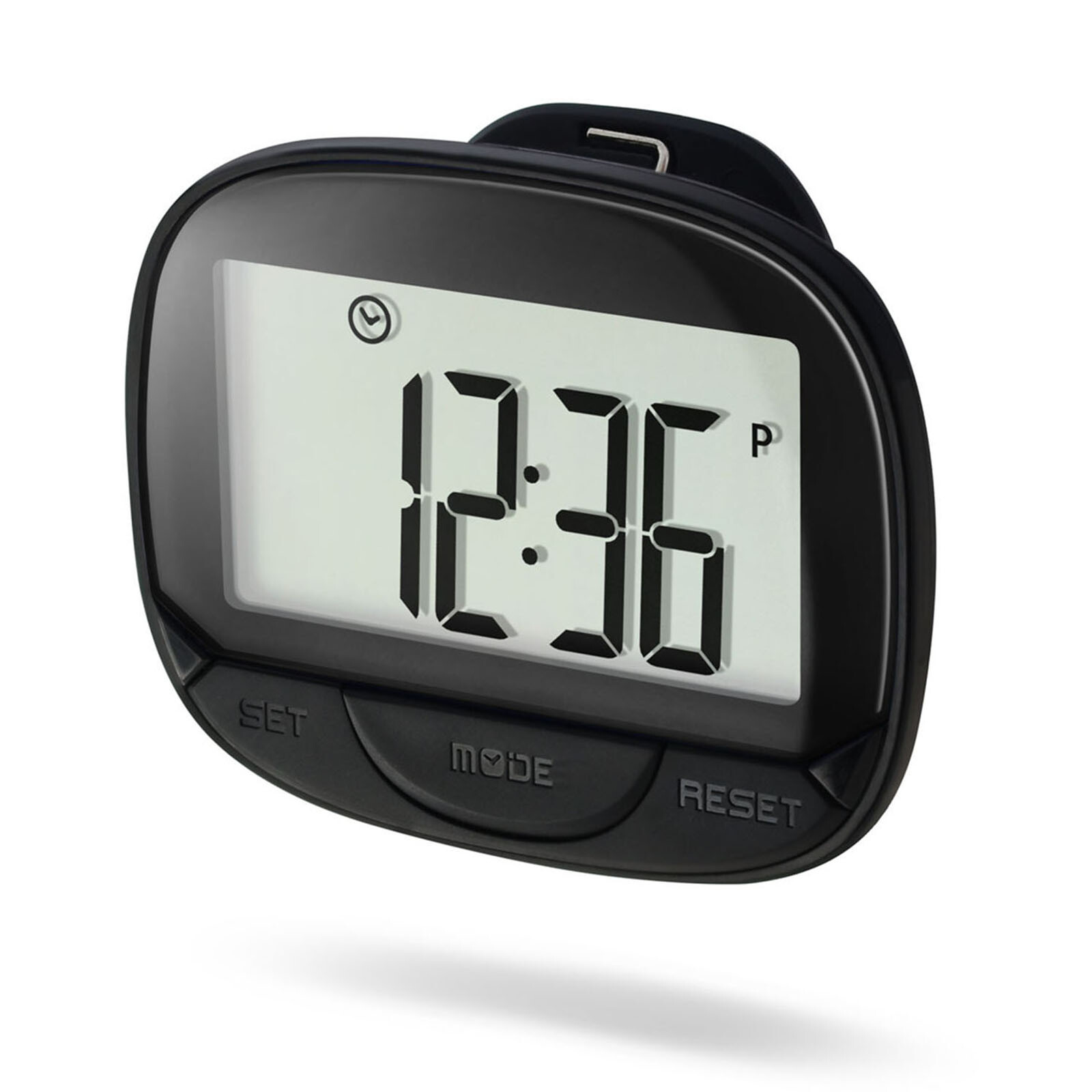 Multi-Functional Step Counter 3D Pedometer W/ Clip For Fitness Tracker Tool T6K4