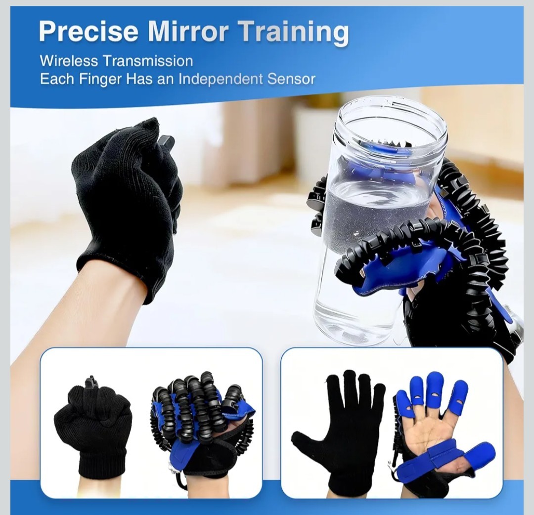 Hand Rehabilitation Equipment, Therapy Gloves Hand Recovery. Medium. Right Hand.