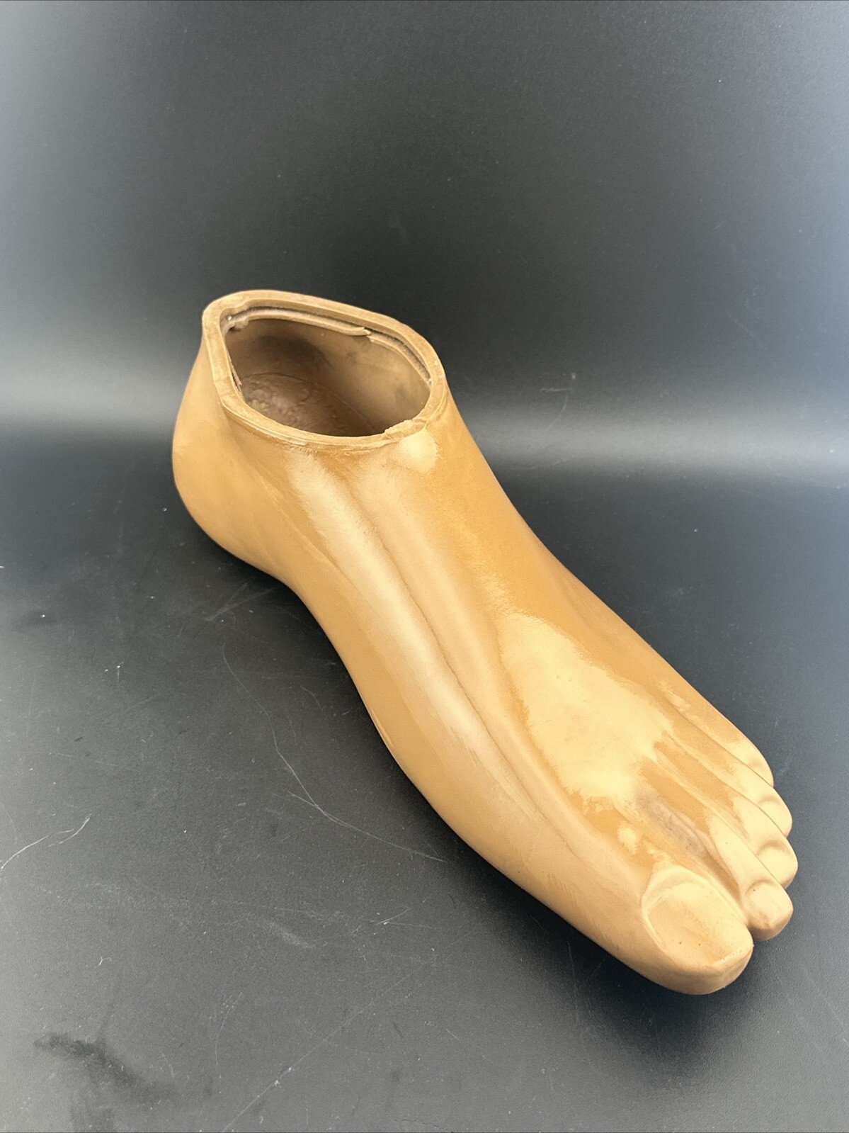 Blatchford Endolite Prosthetic Footshell Foot Shell Size 28. Brown Color. Left