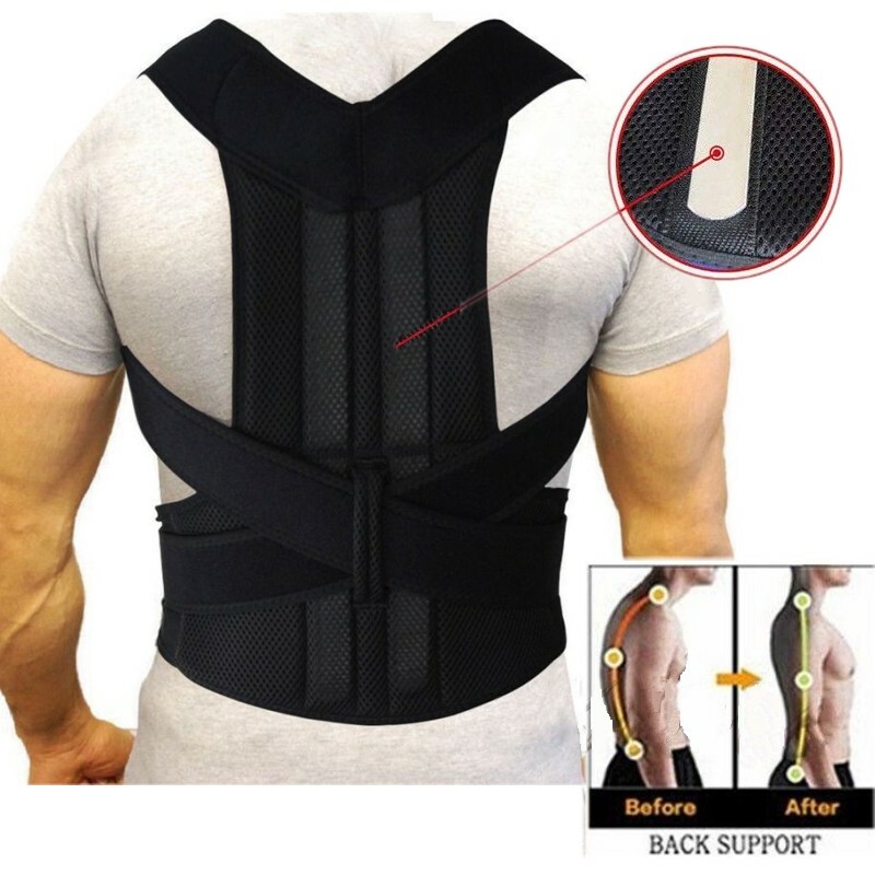 Posture Corrector Improve Thoracic Kyphosis Back Support Brace Prevent Slouching