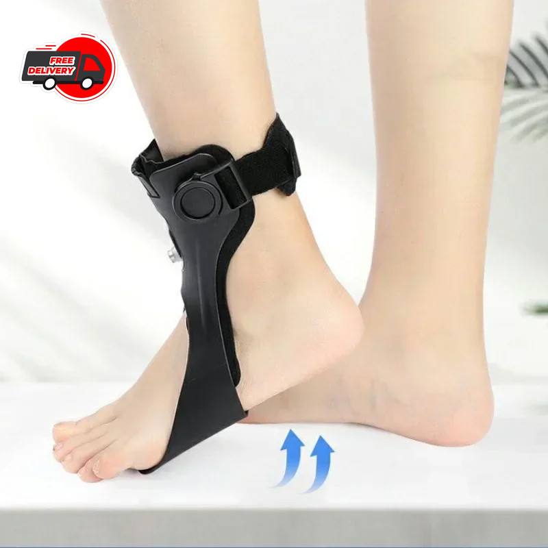Drop Foot Brace AFO Leaf Spring Splint Ankle Foot Orthosis Support For Stroke