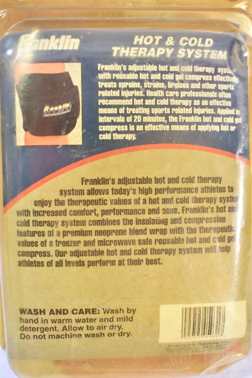 Franklin Adjustable Hot & Cold Therapy System Vintage