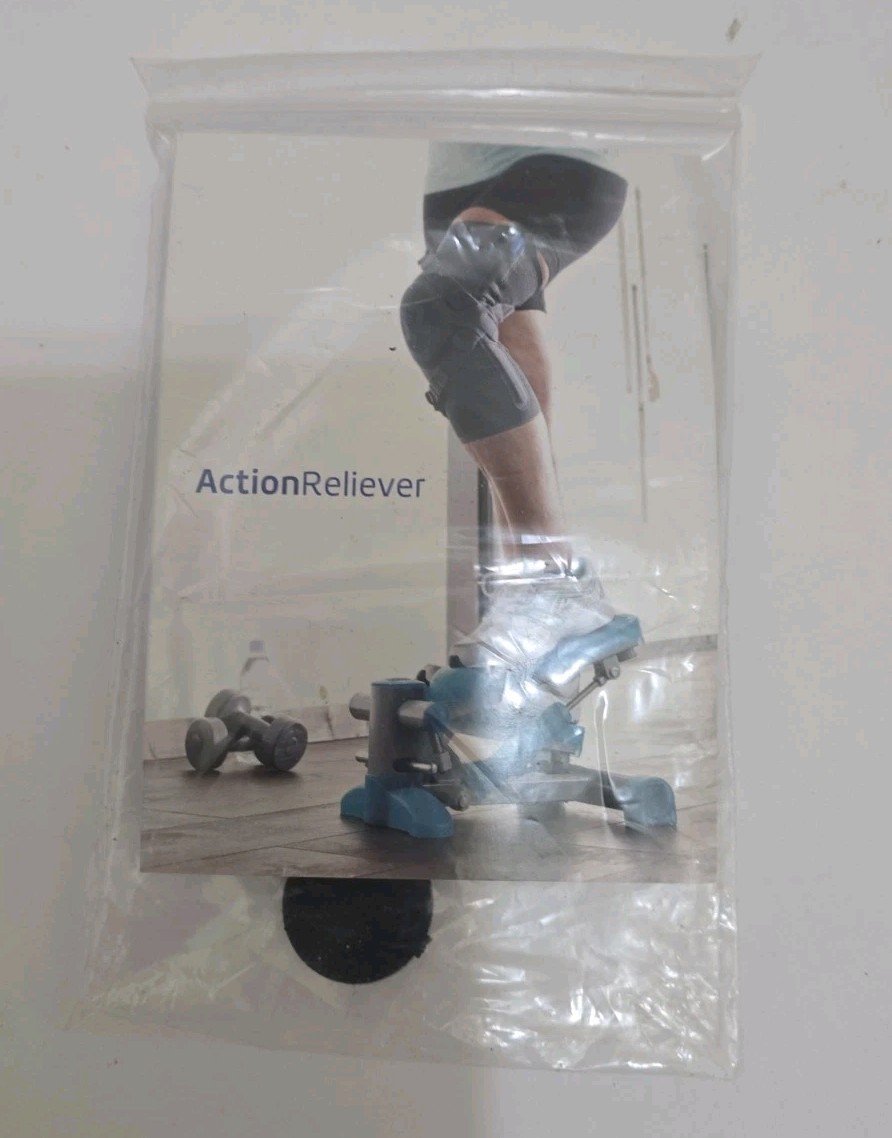Thuasne “Action Reliever” Knee Brace Size 3 Left Medial/Right Lateral L/M Grey
