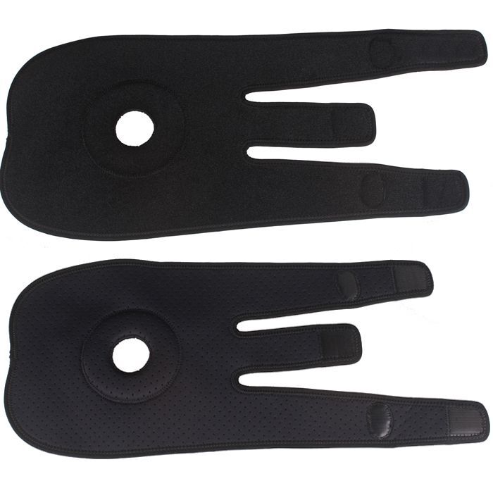 KA Comfortable Enhanced Ventilate Black Sports Knee Pads Protector SX615