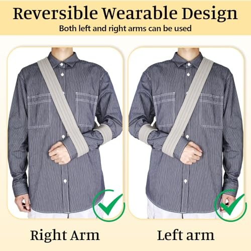 2-Pack Arm Sling,Adjustable Arm Support Strap,Shoulder Immobilizer for Women