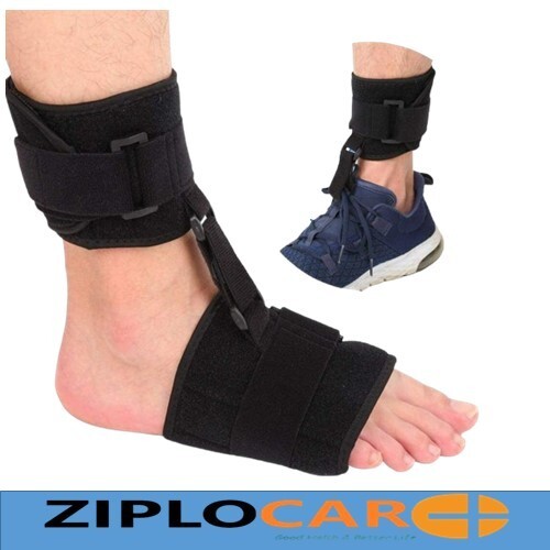 Foot Splint Adjustable Foot Drop Orthosis Ankle Corrector Brace Men and Women