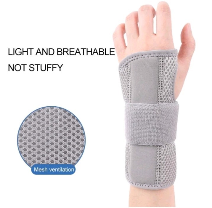 NEW Adjustable Wrist Brace for Carpal Tunnel – Night Support Splint with Comfort