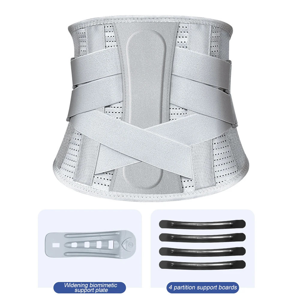 1 Pcs Back Brace for Lower Back Pain Relief, Lumbar Support Belt with Lumbar