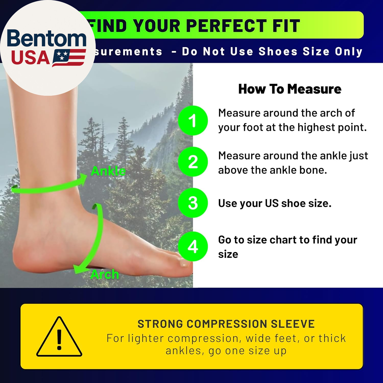 Ankle Brace Compression Sleeve – Plantar Fasciitis Sock. Relieves Achilles Tendo