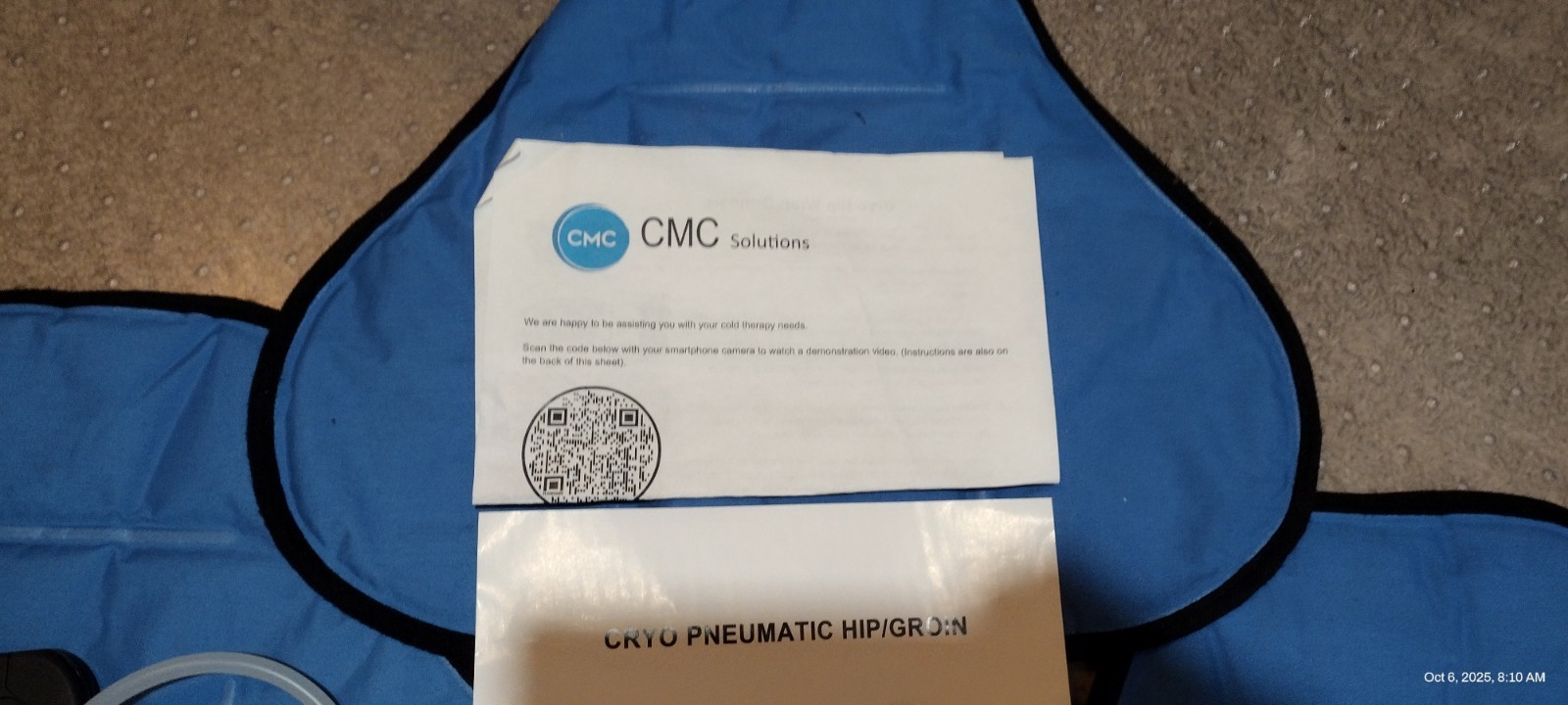 CMC Cryo Pneumatic Hip