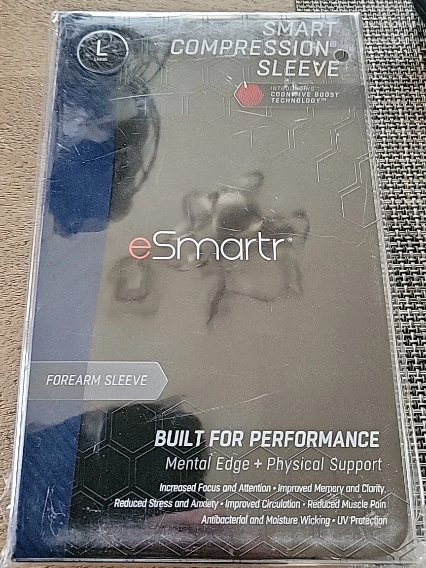 New eSmartr Smart Compression Sleeve Forearm Sz. Large