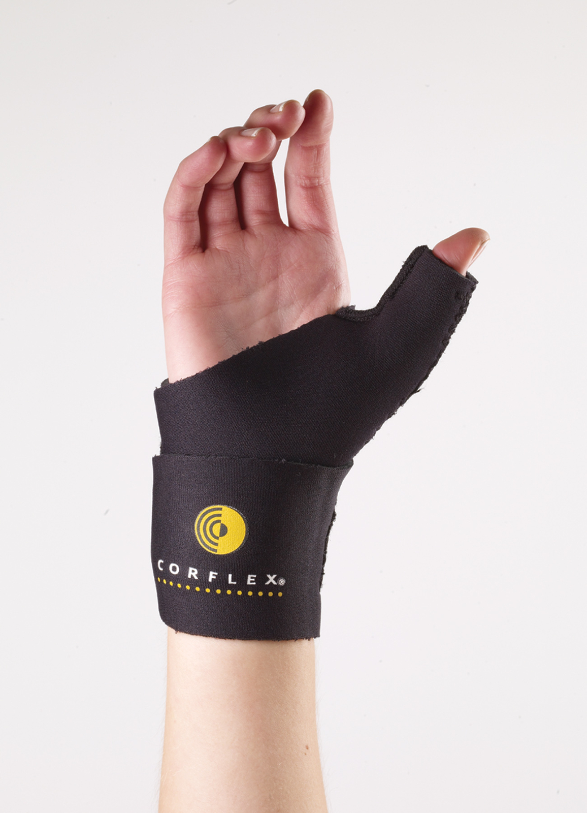 Corflex Universal Left/Right Sewn Thumb Support Brace Neoprene Tendonitis Aid