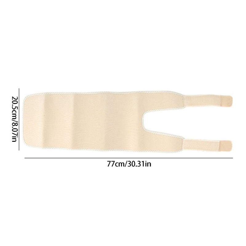 Thigh Exercise Wrap Adjustable Compression Sleeve for Gym Training