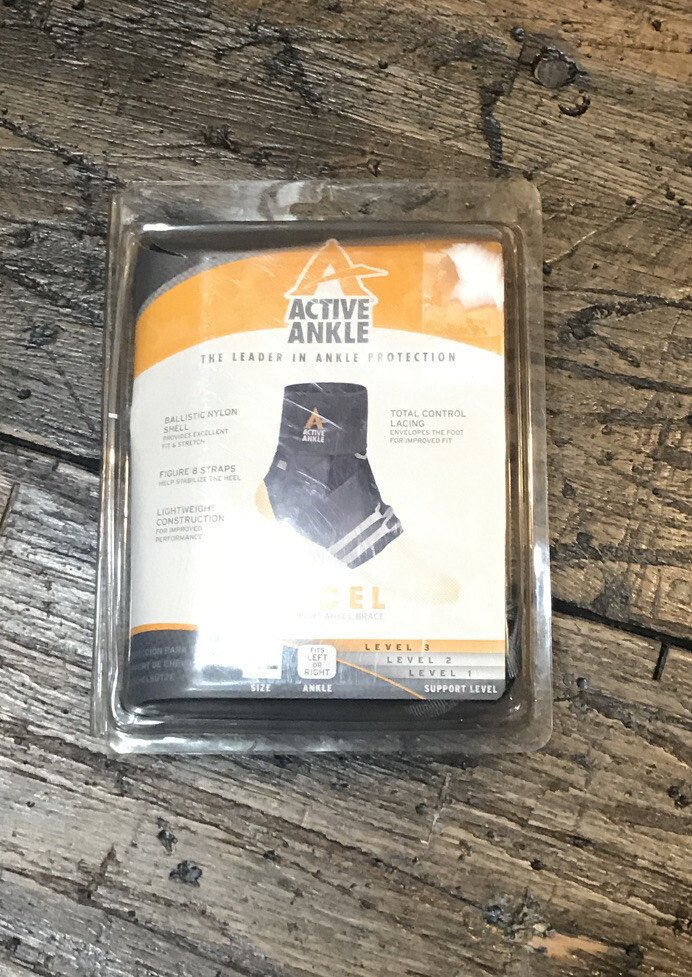 NEW Active Ankle Excel Multi-sport Brace Sz XL Fits L Or R Level 3 Support