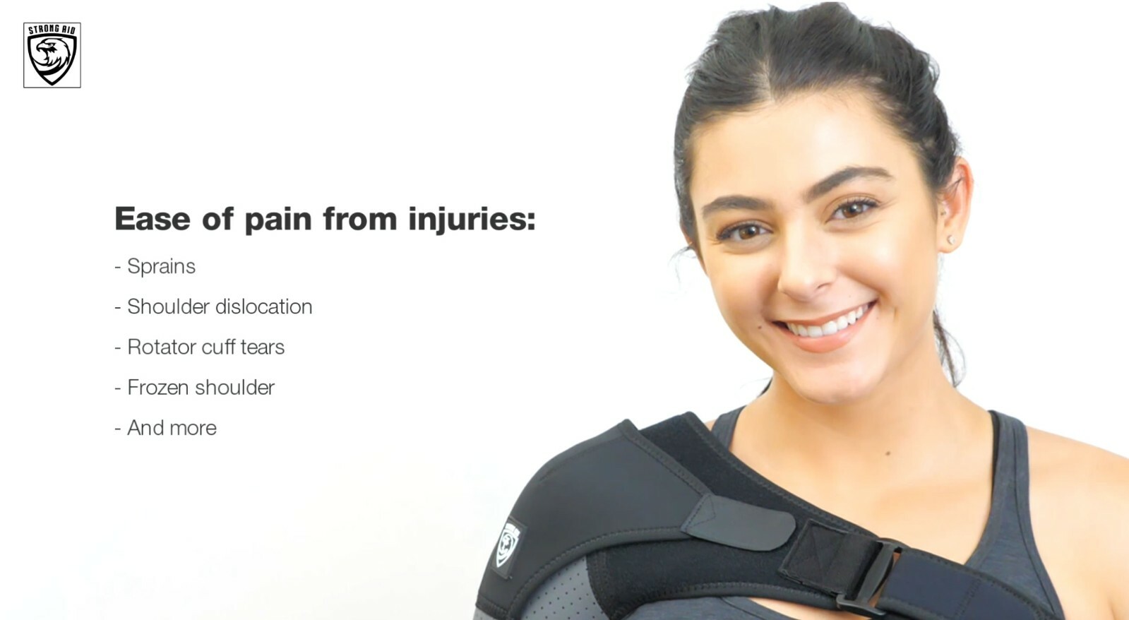 Shoulder Brace for Rotator Cuff Dislocated Bursitis Frozen Shoulder Left / Right