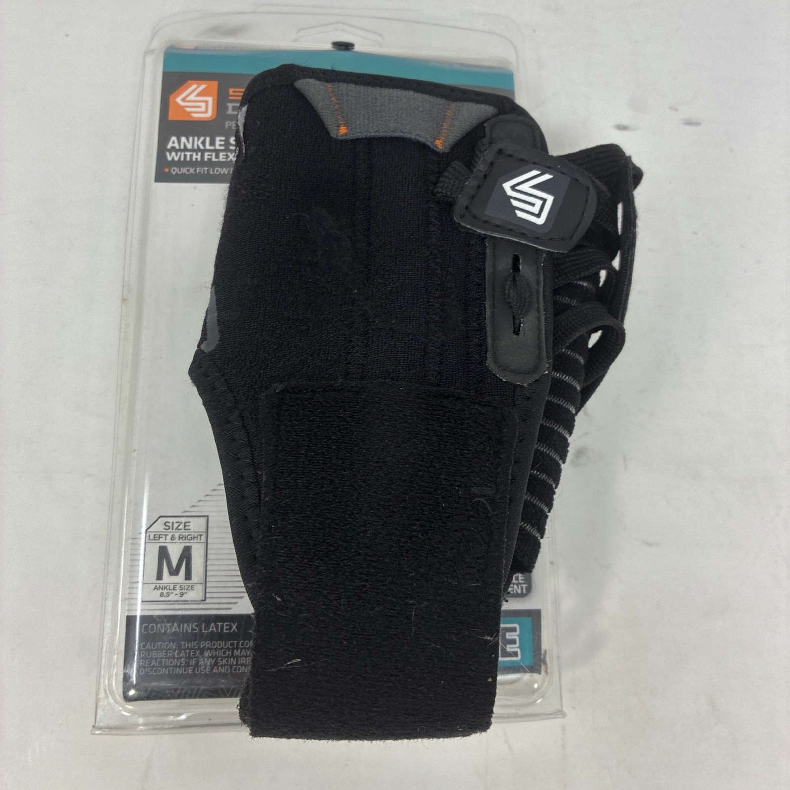Shock Doctor Ankle Stabilizer Support Brace – Black