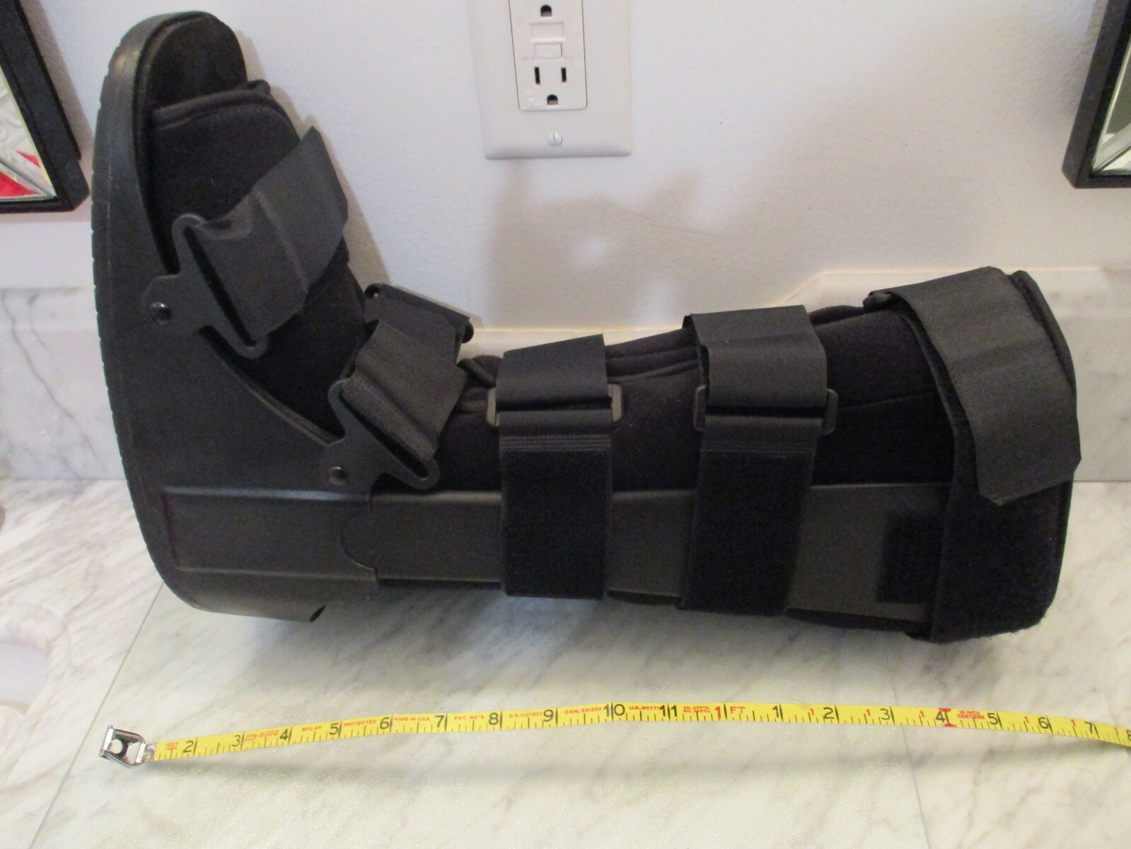 MD Medical Boot Ankle Foot Brace Ortho Boot For Healing EUC