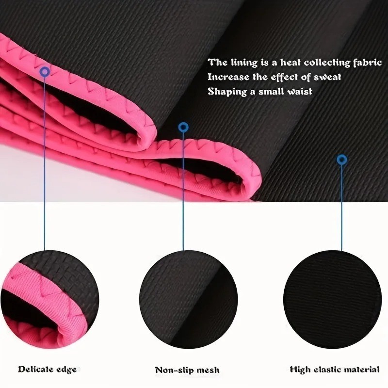 Adjustable Waist Trimmer Belt for Men Women Sports Running Workout Sweat Sauna