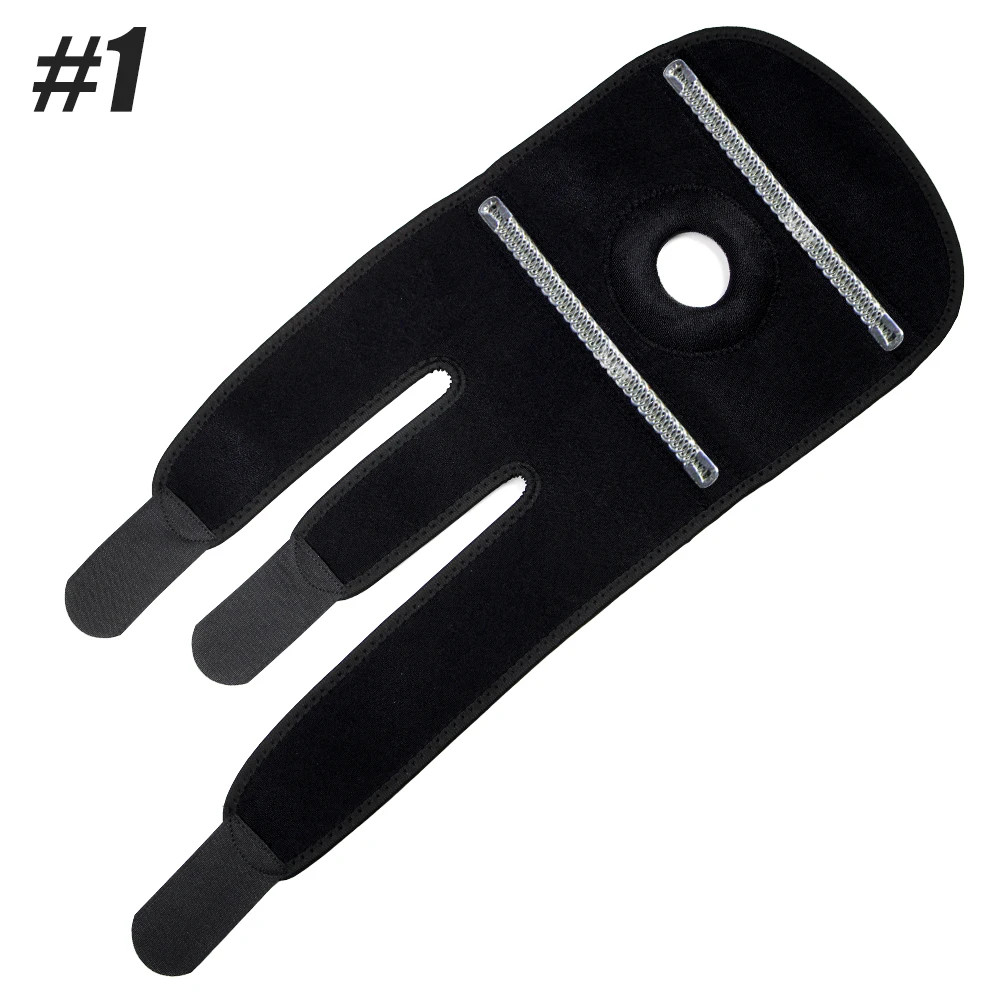 Knee Brace Side Stabilizers Patella Gel Pads Maximum Durable