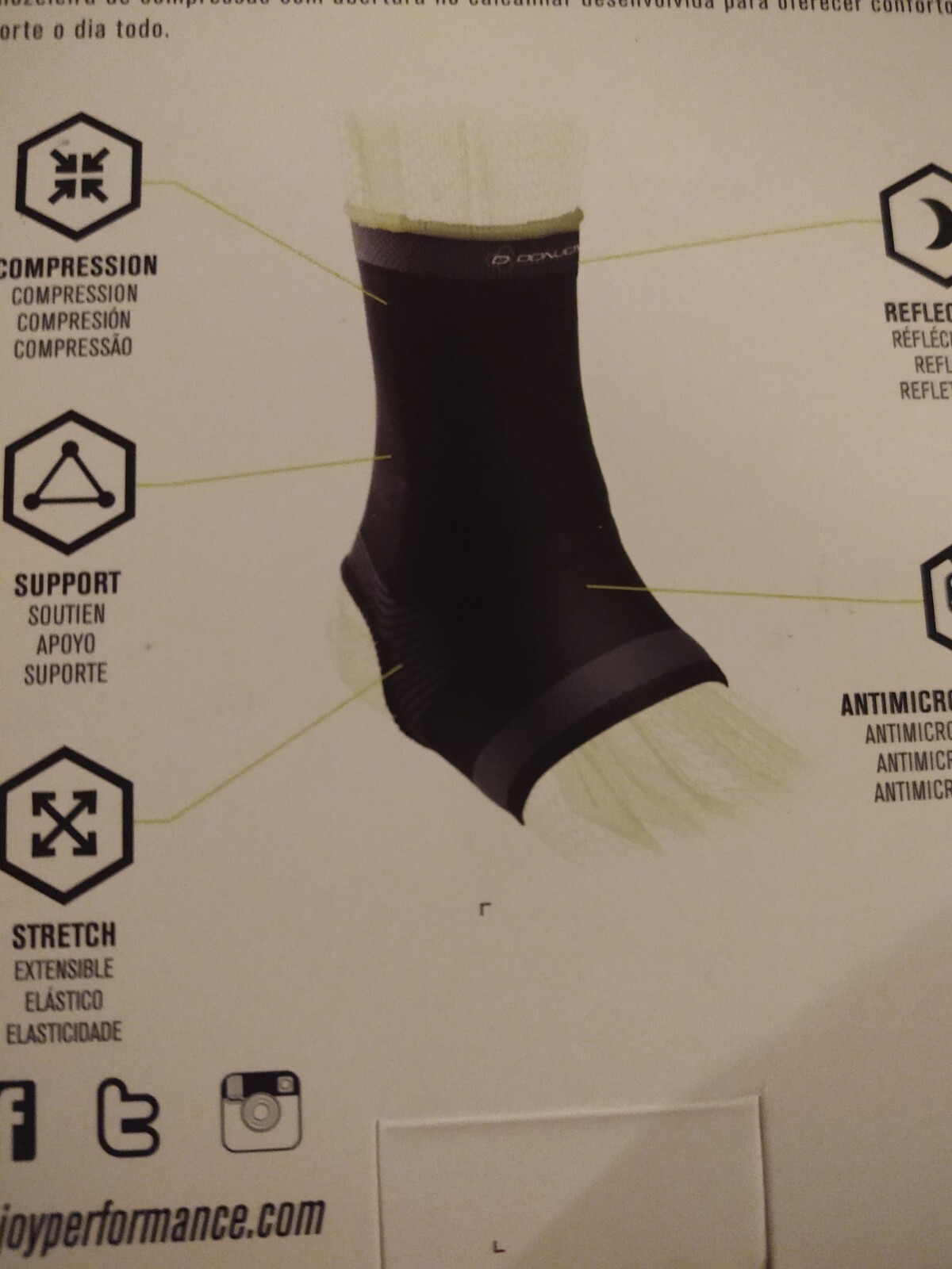 Two Ankle Sleeve Large DonJoy Performance Knit – Lightweight and Low-Profile