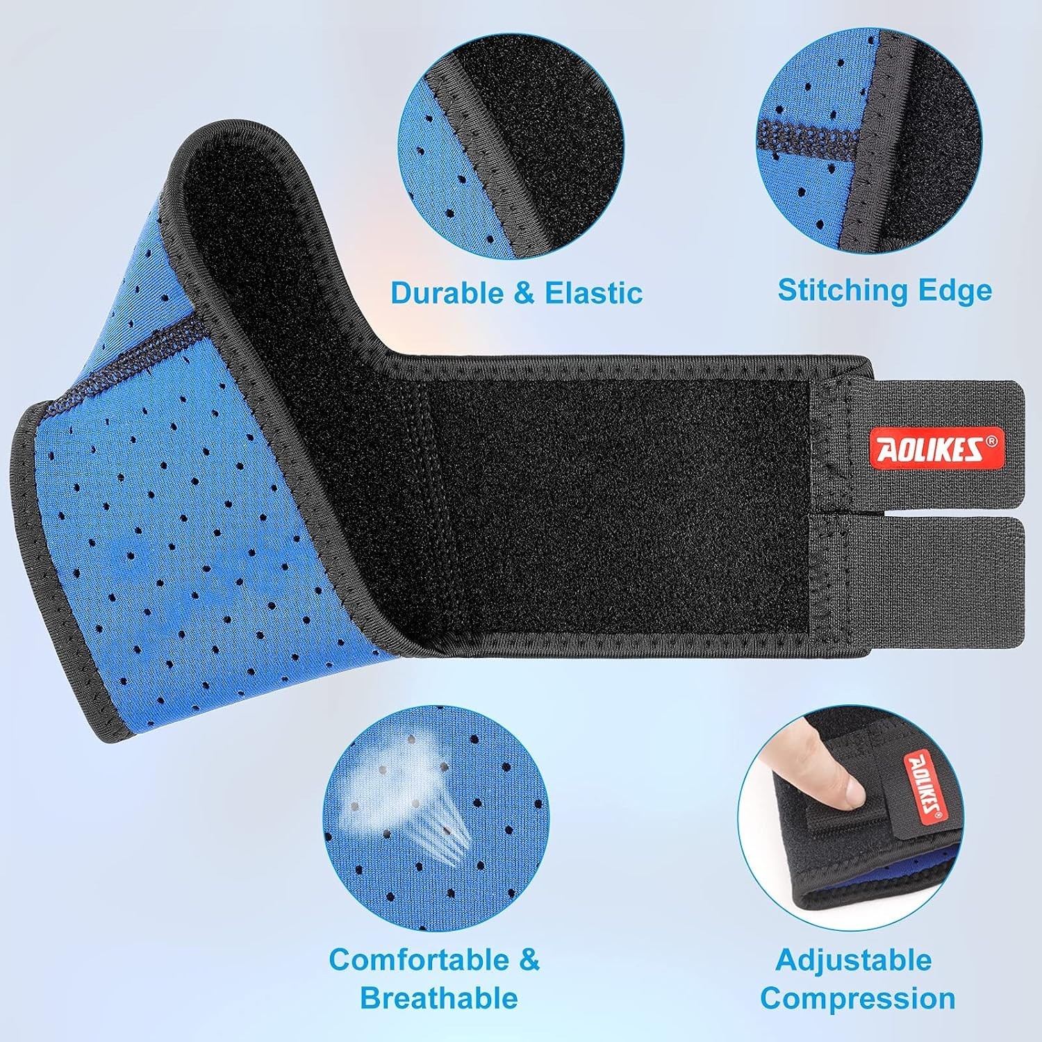 Youth Ankle Brace Supports Breathable Neoprene Ankle Stabilizer Adjustable Ch…