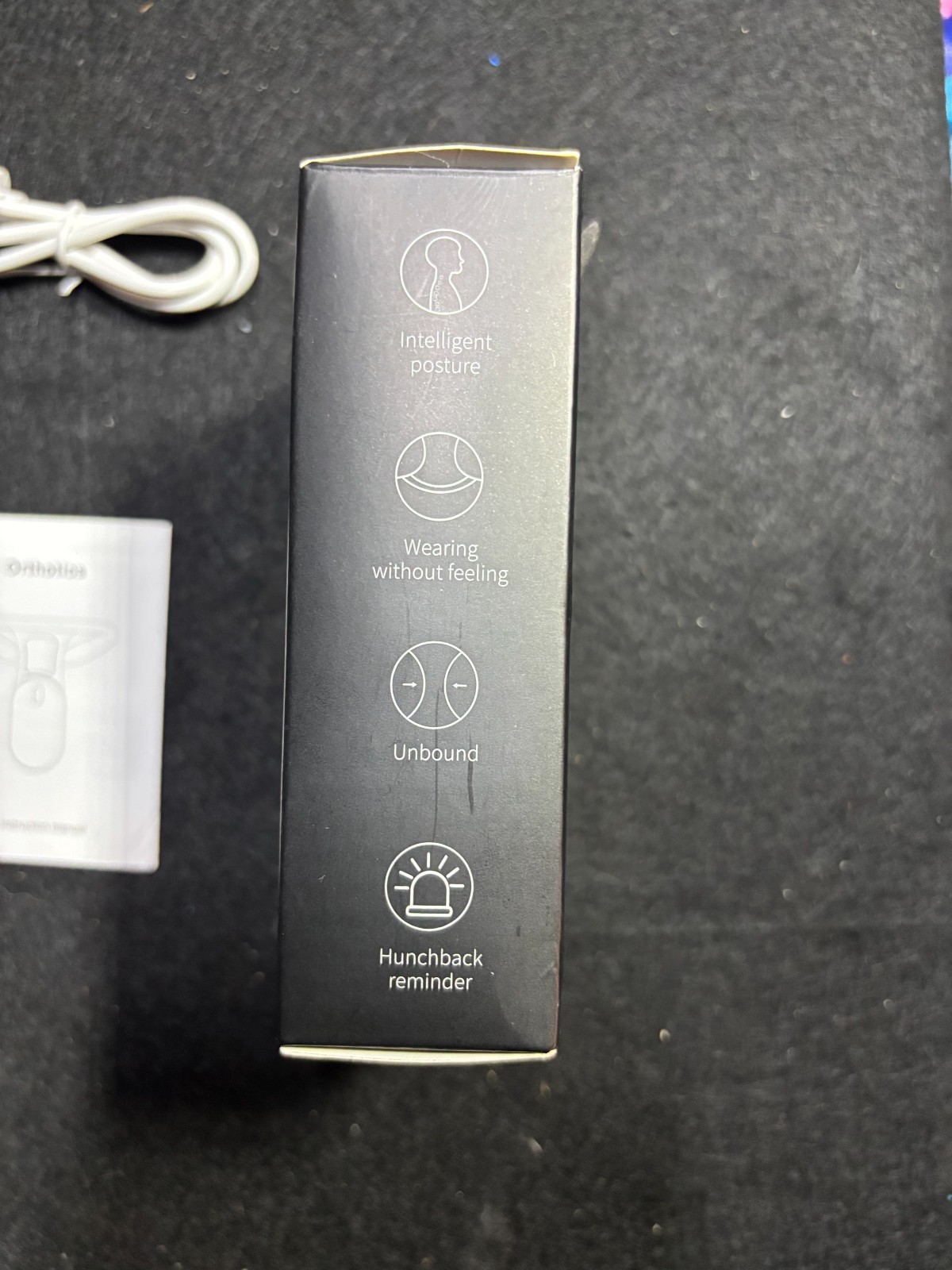 Intelligent Pose Corrector 2150 Rechargeable Posture Trainer New Open Box