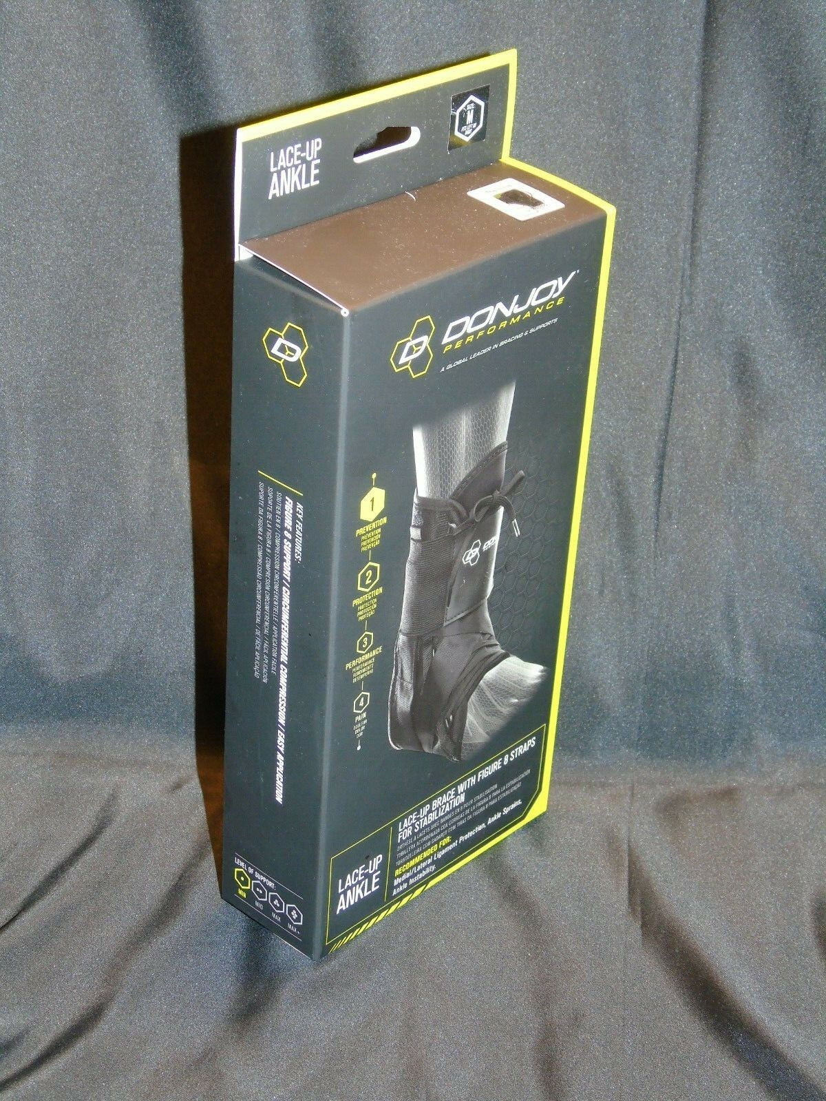 DonJoy Performance Size Medium 12″-13″ Lace-Up Ankle Brace New In Box